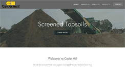 Desktop Screenshot of cedarhilllandscaping.com